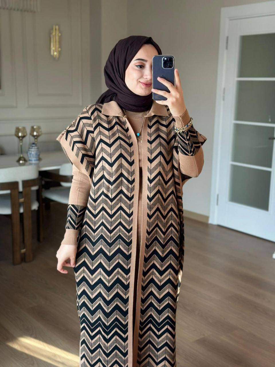 Pattern Winter Dress