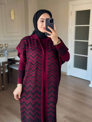 Pattern Winter Dress