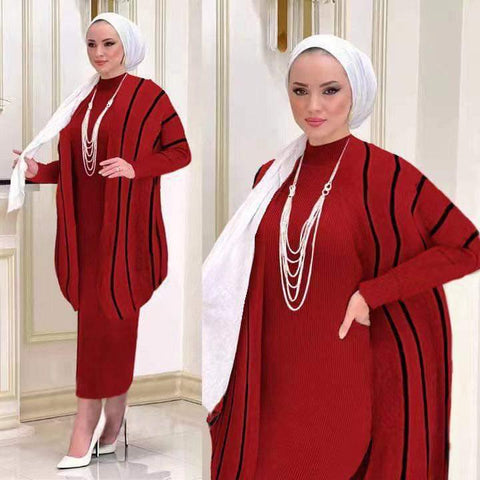 2pc Turkish Winter Dress