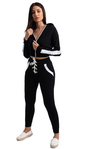 Pullover Hoodies 2 Piece Set with Pants