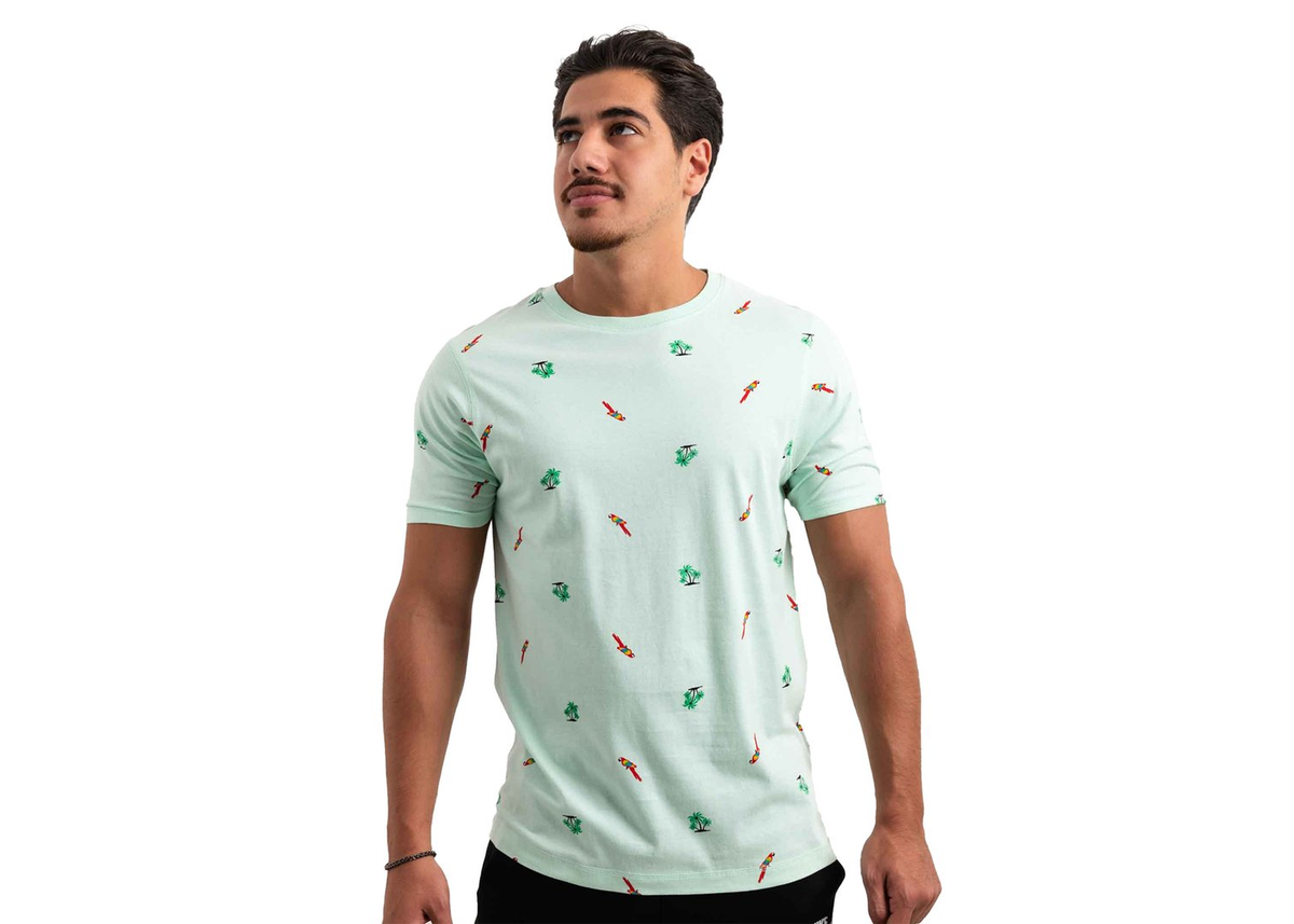 Men T-Shirt with drawing