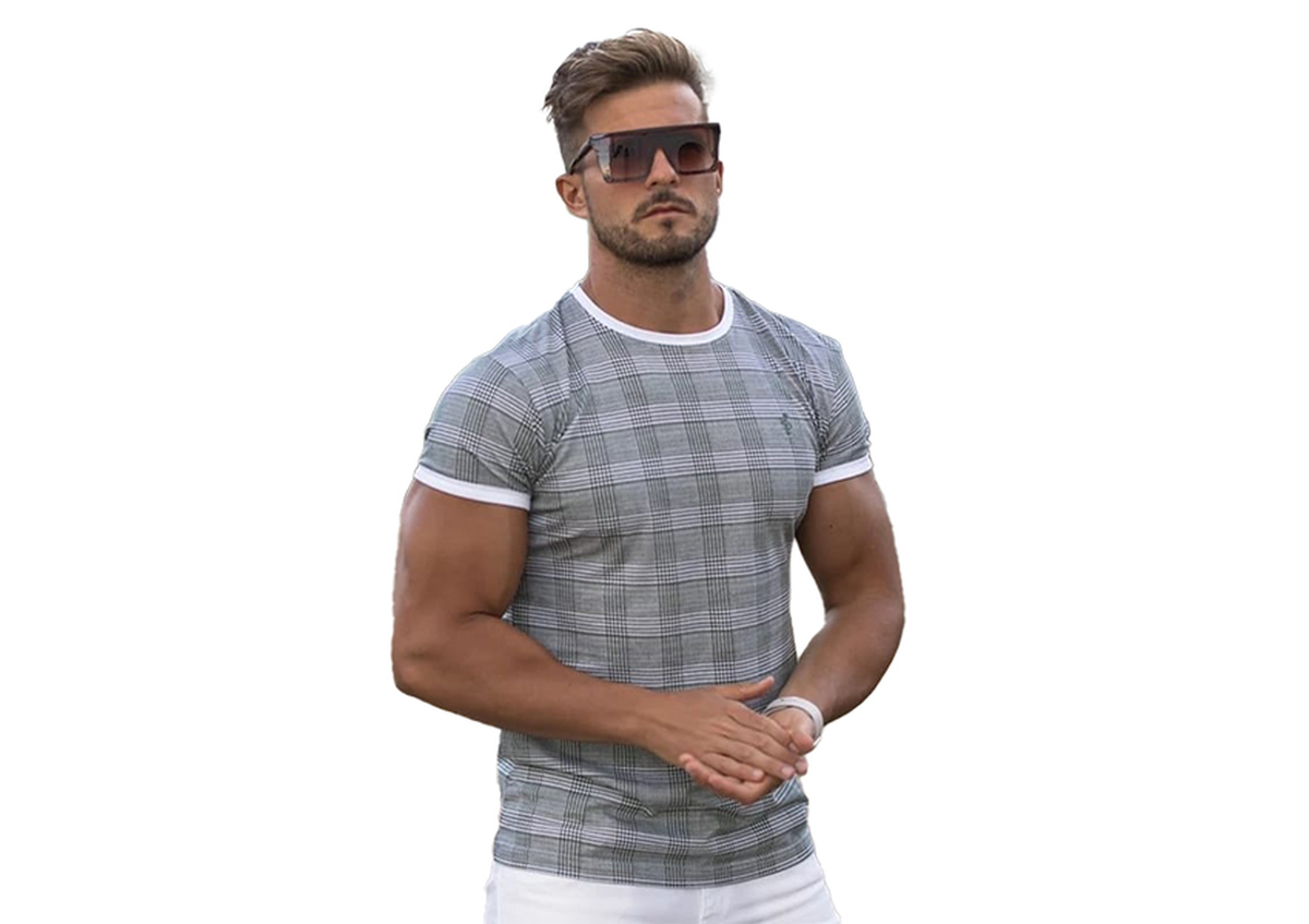 Cross Striped T-Shirt