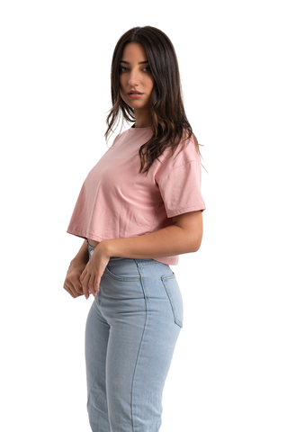 Crop Top Cotton T-shirt