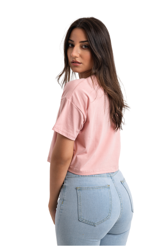 Crop Top Cotton T-shirt