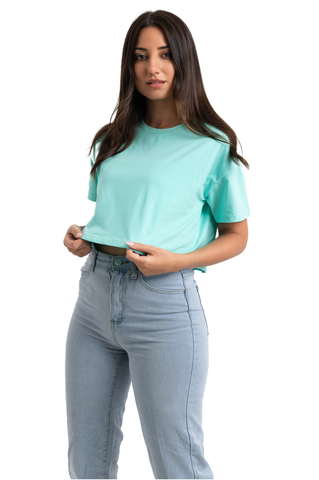 Crop Top Cotton T-shirt