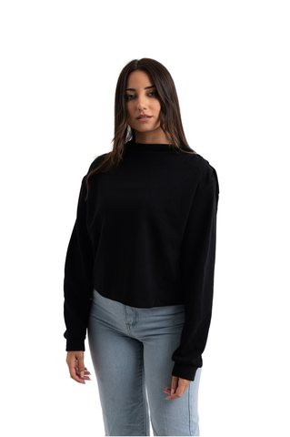 Boatneck Long Sleeves Blouse