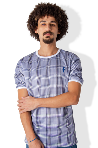 Cross Striped T-Shirt