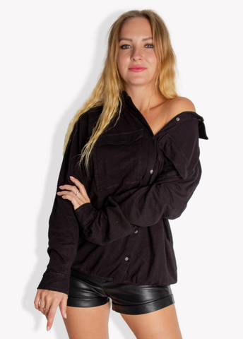 Black Shirt Long Sleeves