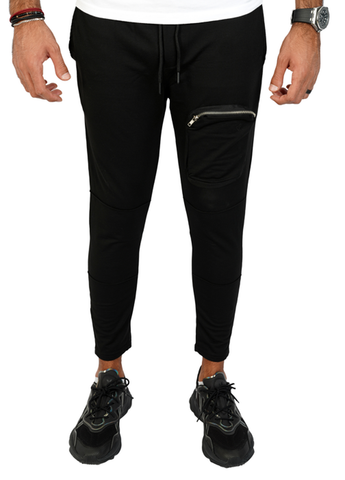 Men Pants with Zipper on leg