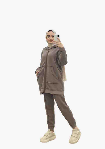 Casual Long sleeved hoody set